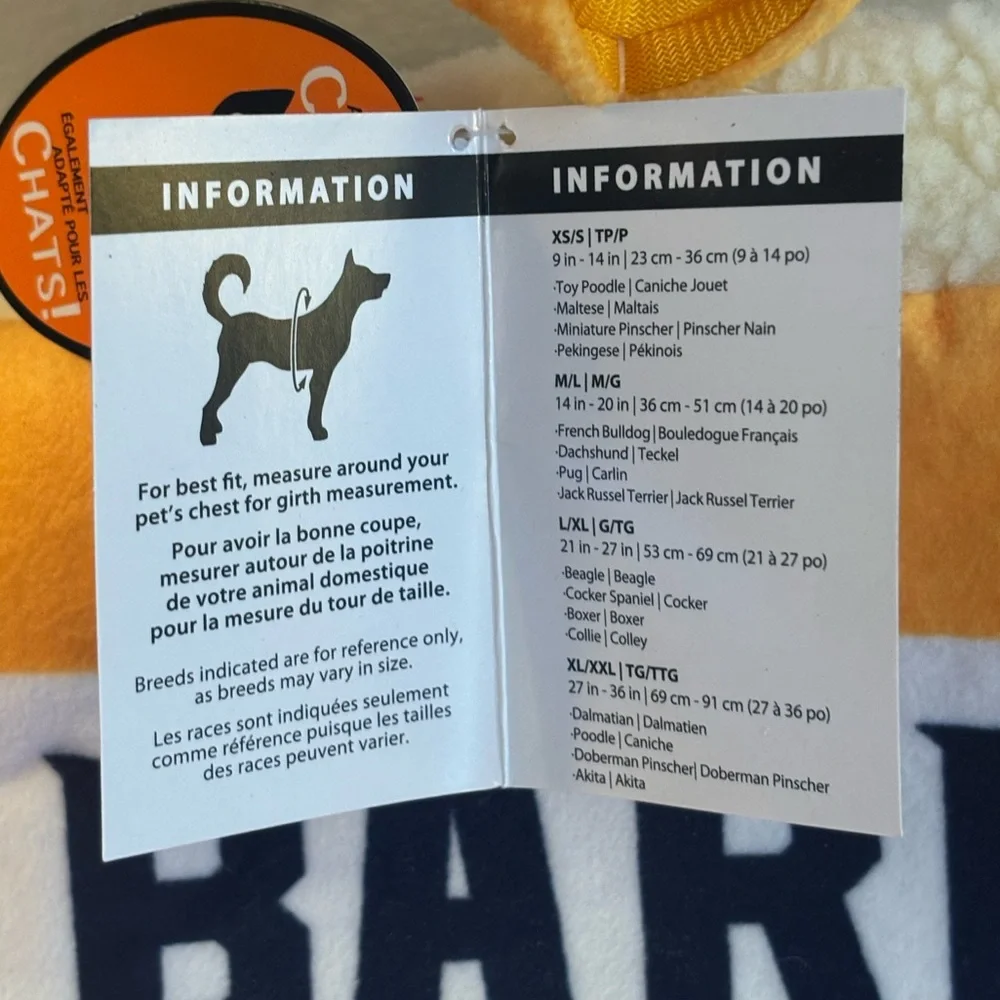NWT Party Dog Beer Can Costume